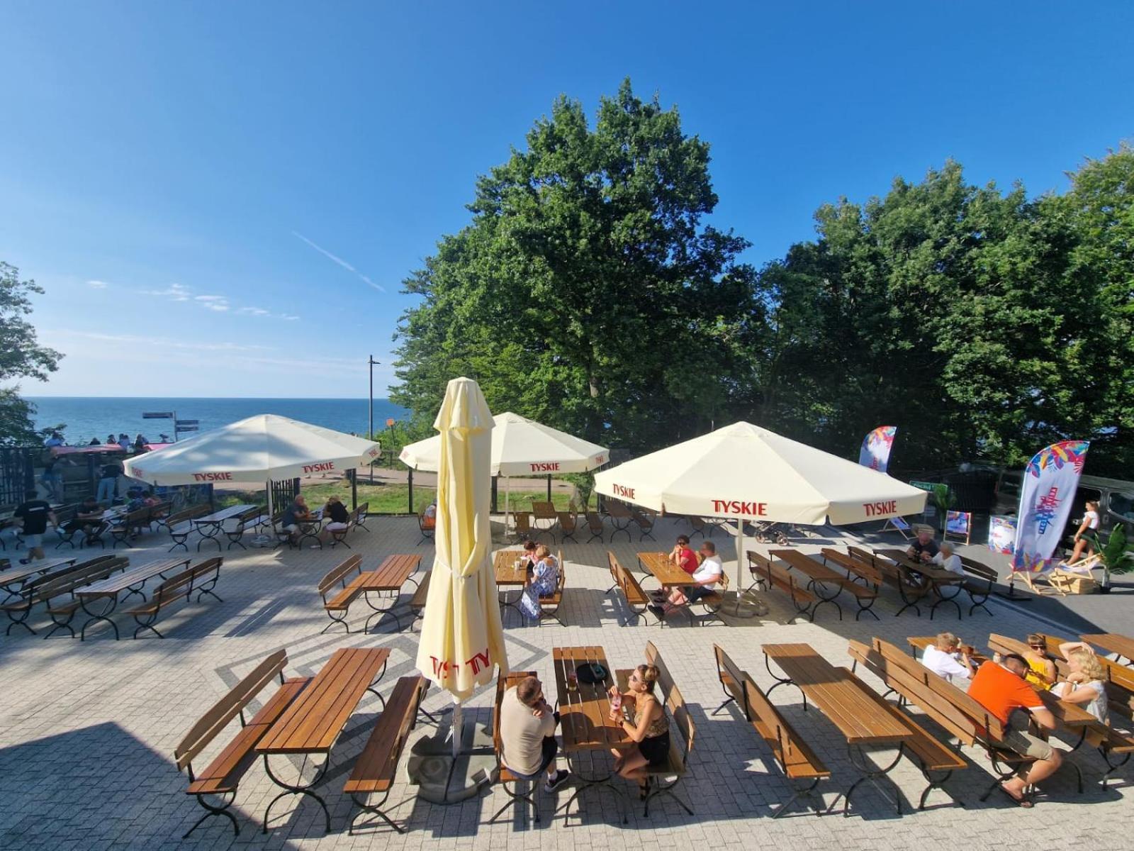 Osrodek Promenada- Domki Jastrzębia Góra Exterior foto